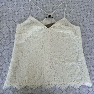 NWT J. Crew Lace Tank Top